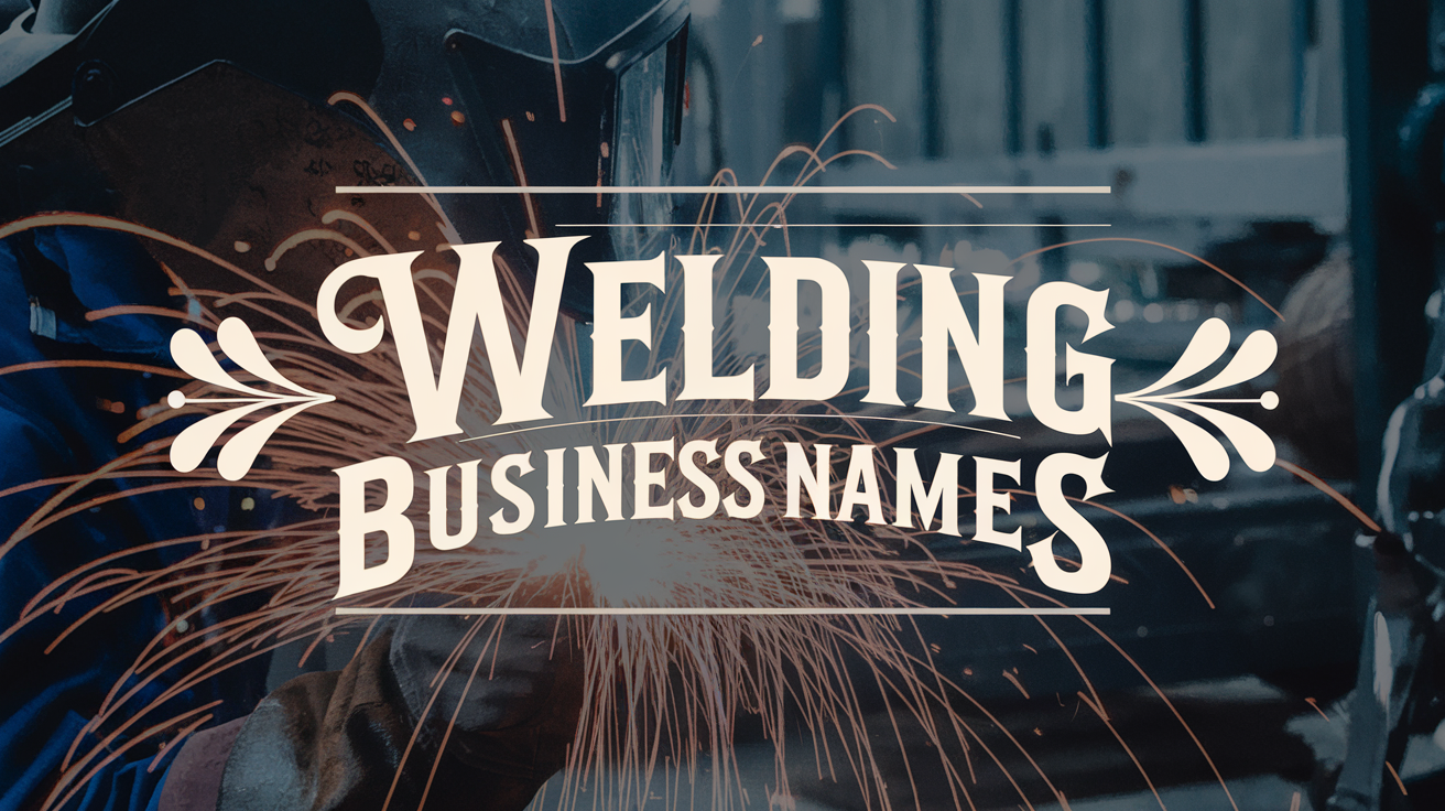 Welding business name ideas created with Zarla