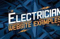 Electric installation repaired by an electrician.