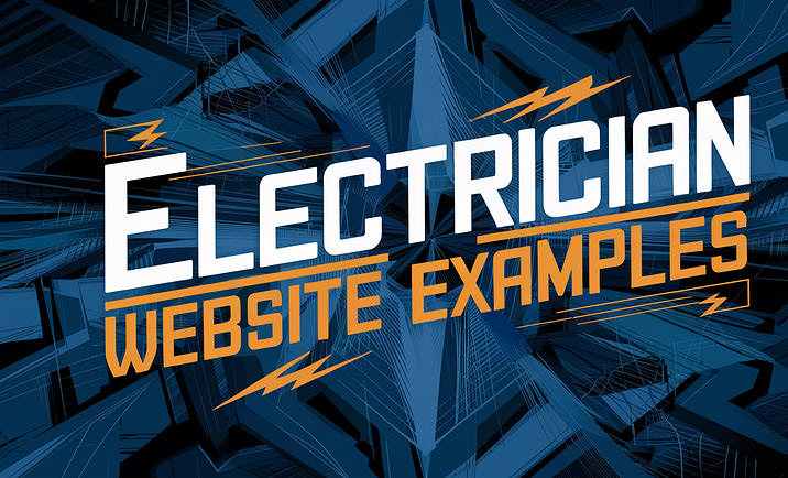 Electric installation repaired by an electrician.