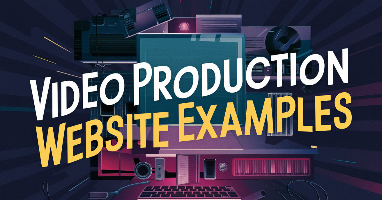 20 Striking Video and Film Production Company Website Examples for 2025