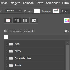 Adicione cor ao ícone.