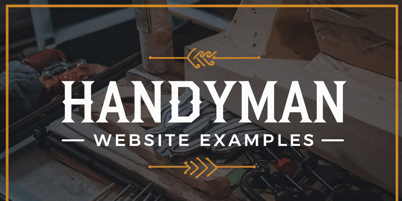 20 Smart Handyman Website Examples for 2025