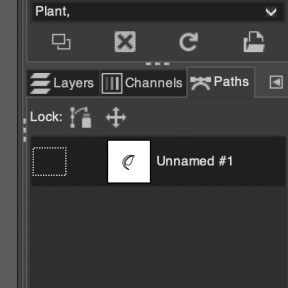 Faça cópias do caminho original.