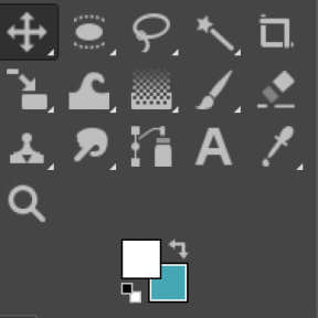 Wyrównaj nazwę firmy do ikony.