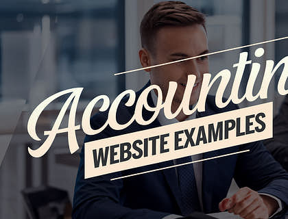 Accounting website examples
