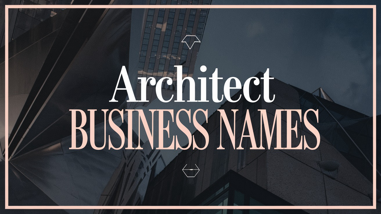 Architect Business Name Ideas created with Zarla