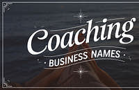 Coaching Business Name Ideas created with Zarla