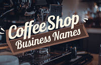 Coffee Shop Business Name Ideas created with Zarla