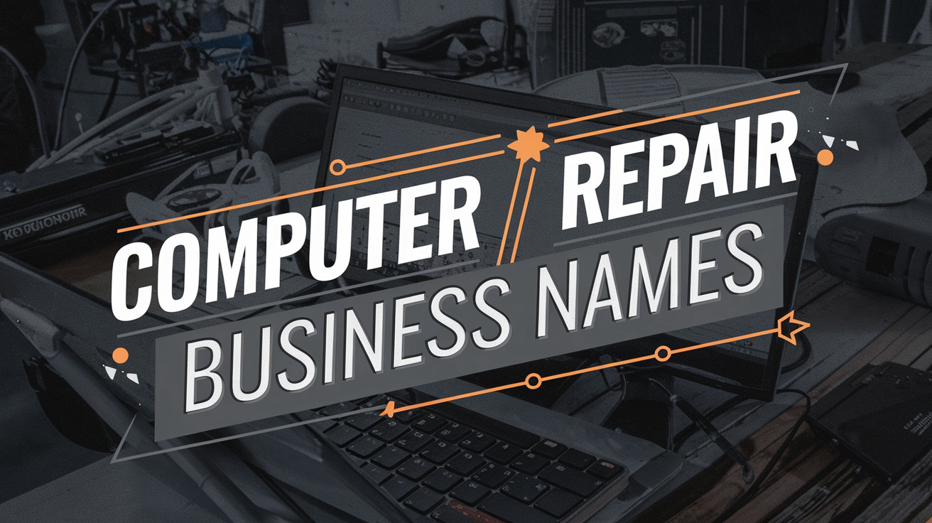 Computer Repair Business Name Ideas created with Zarla