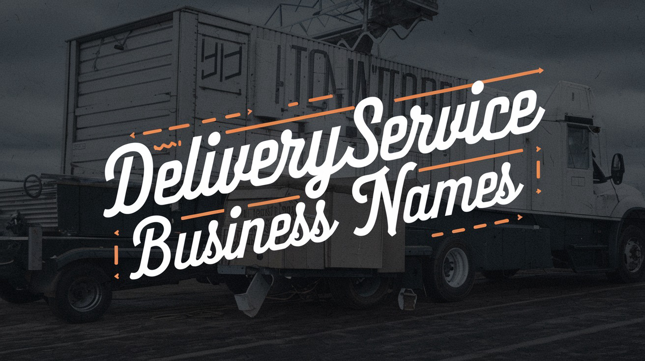 Delivery Service Business Name Ideas created with Zarla