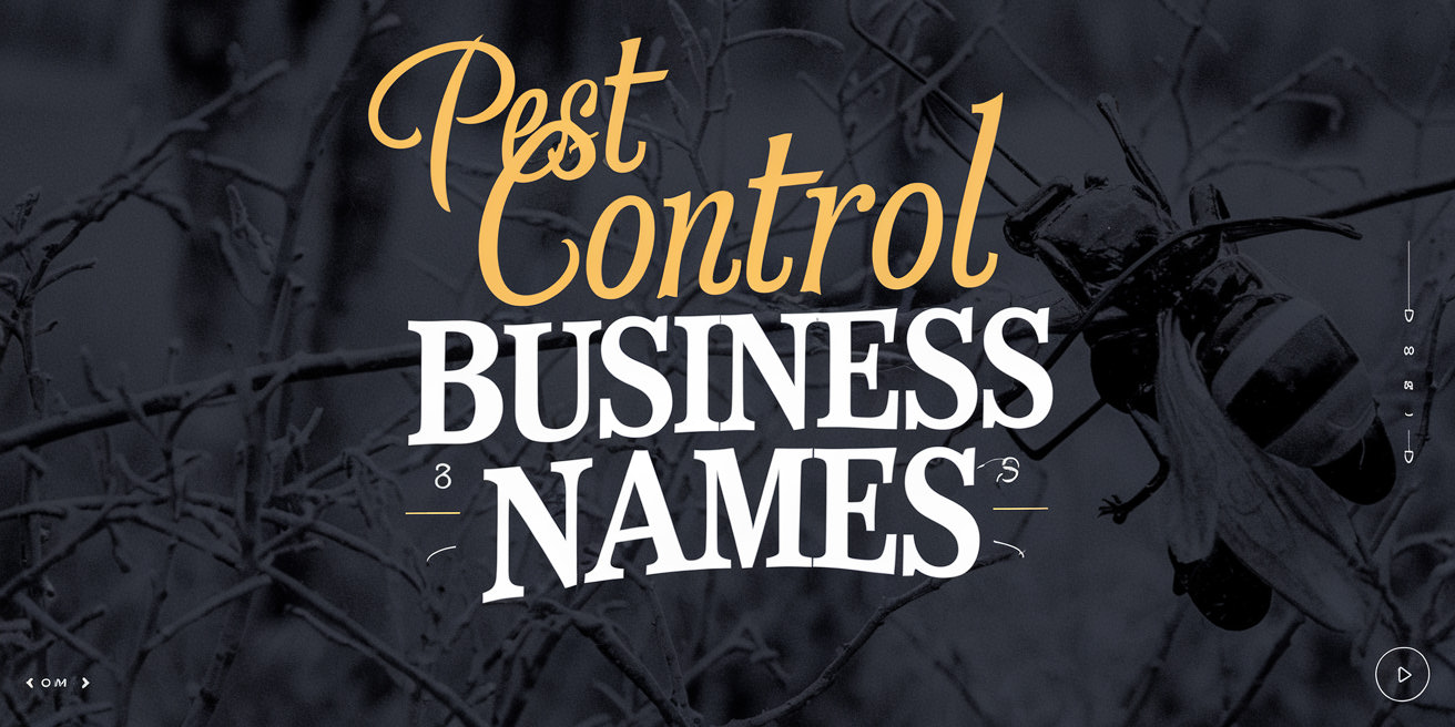 200 Pest Control Business Name Ideas โ Catchy and Brandable Picks