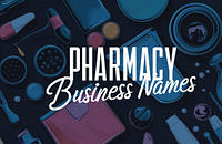 Pharmacy Business Name Ideas created with Zarla