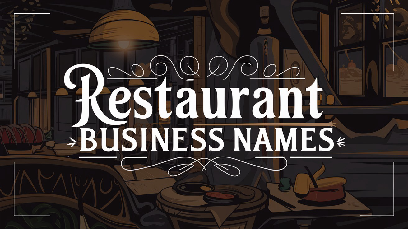 Restaurant Business Name Ideas created with Zarla