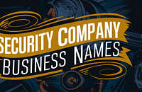 Security Company Business Name Ideas created with Zarla