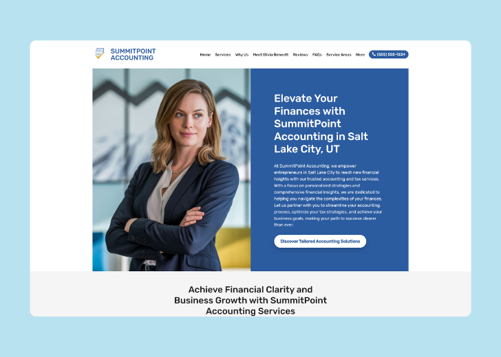 Revive Detailing landing page with the tagline 'Elevate the appearance and condition of your vehicle with Revive Detailing' with a picture of a shiny red car