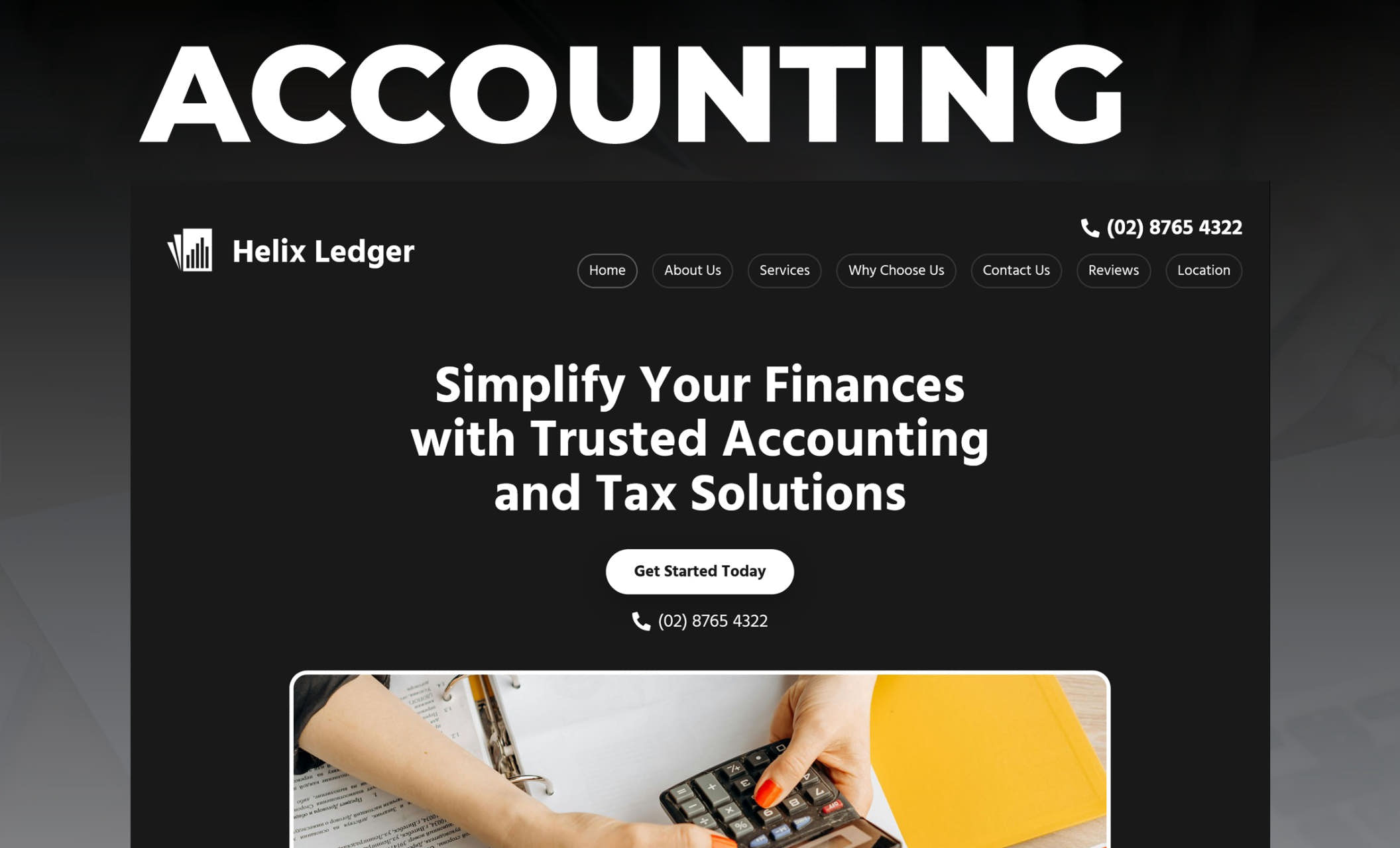 Best Accounting Website Templates Zarla