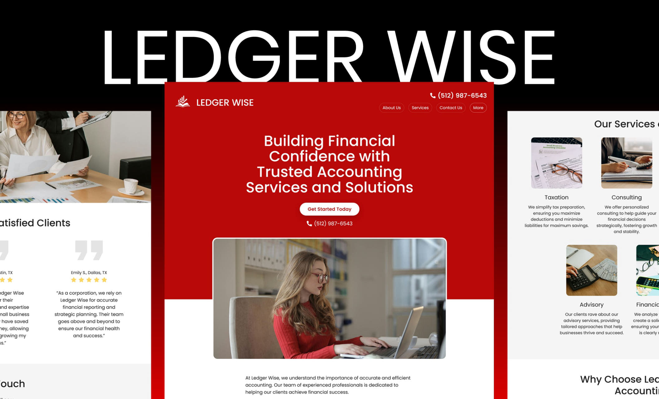 Best Accounting Website Templates Zarla