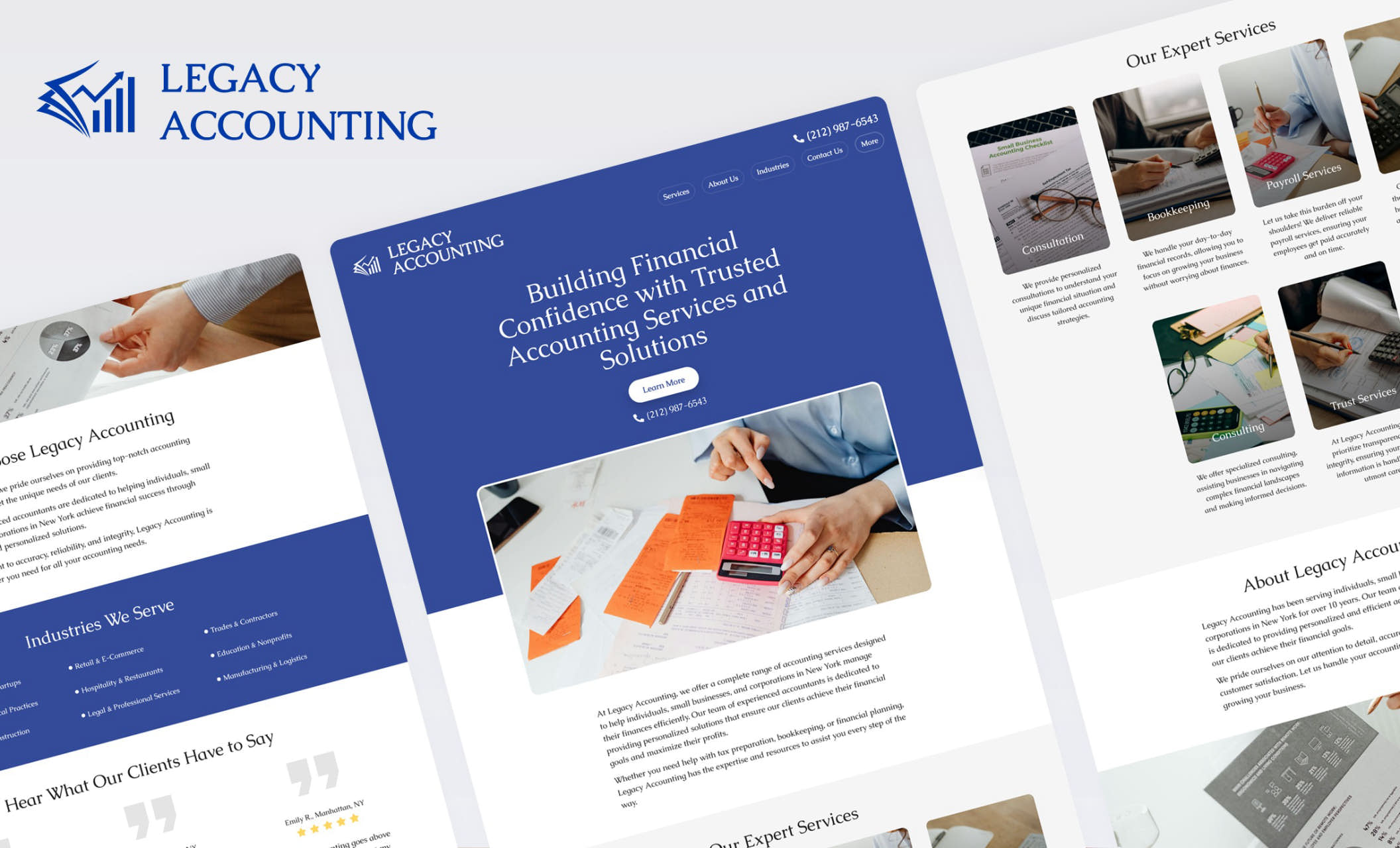 Best Accounting Website Templates Zarla