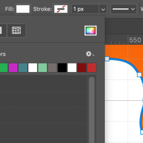 Tambahkan warna ke ikon.