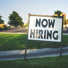 Advertise your vacancies.