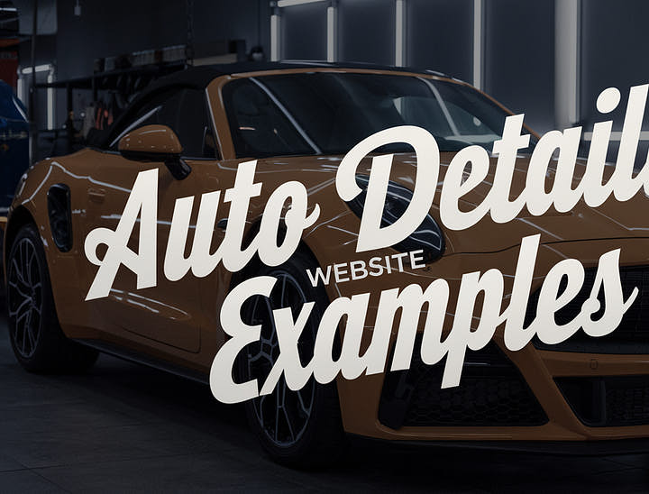 20 Awesome Auto Detailing Website Examples for 2025