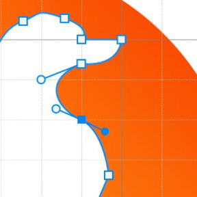 Bağlantı noktalarını ve eğrileri ayarlayın.