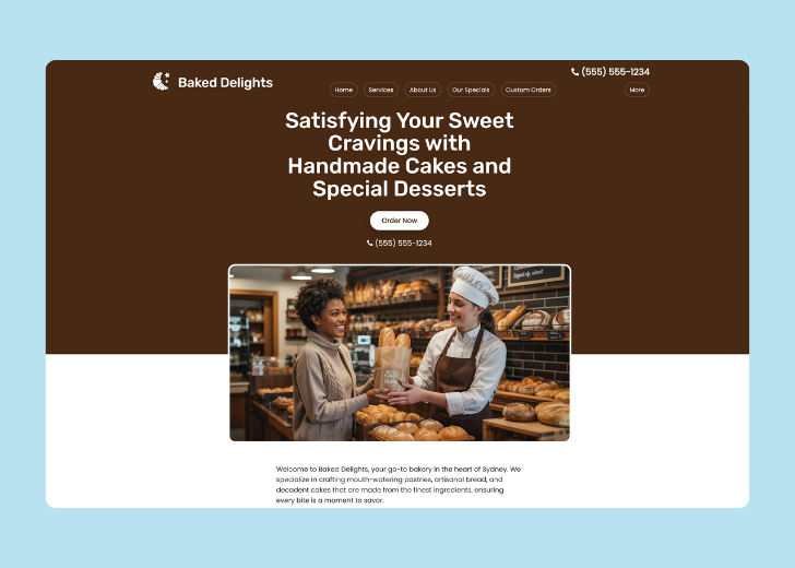 Revive Detailing landing page with the tagline 'Elevate the appearance and condition of your vehicle with Revive Detailing' with a picture of a shiny red car