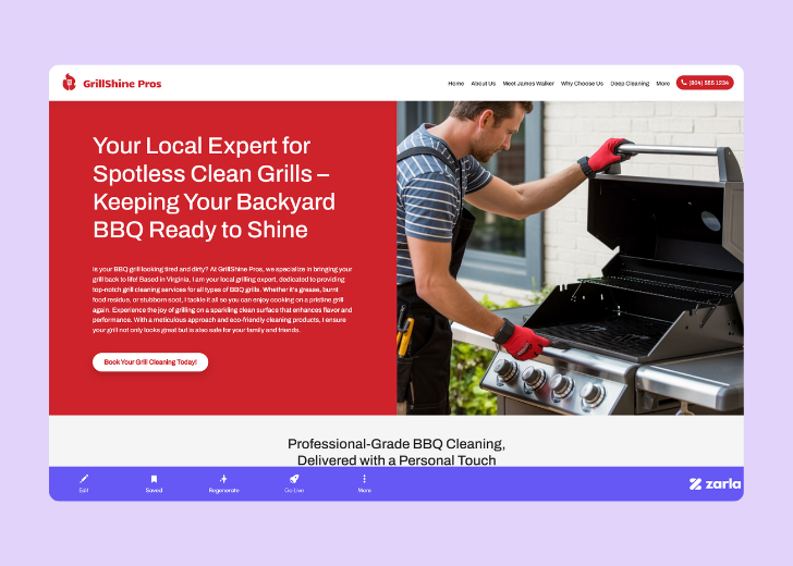 Screenshot of Zarla Editor's UI for selecting fonts and color palettes and uploading custom images