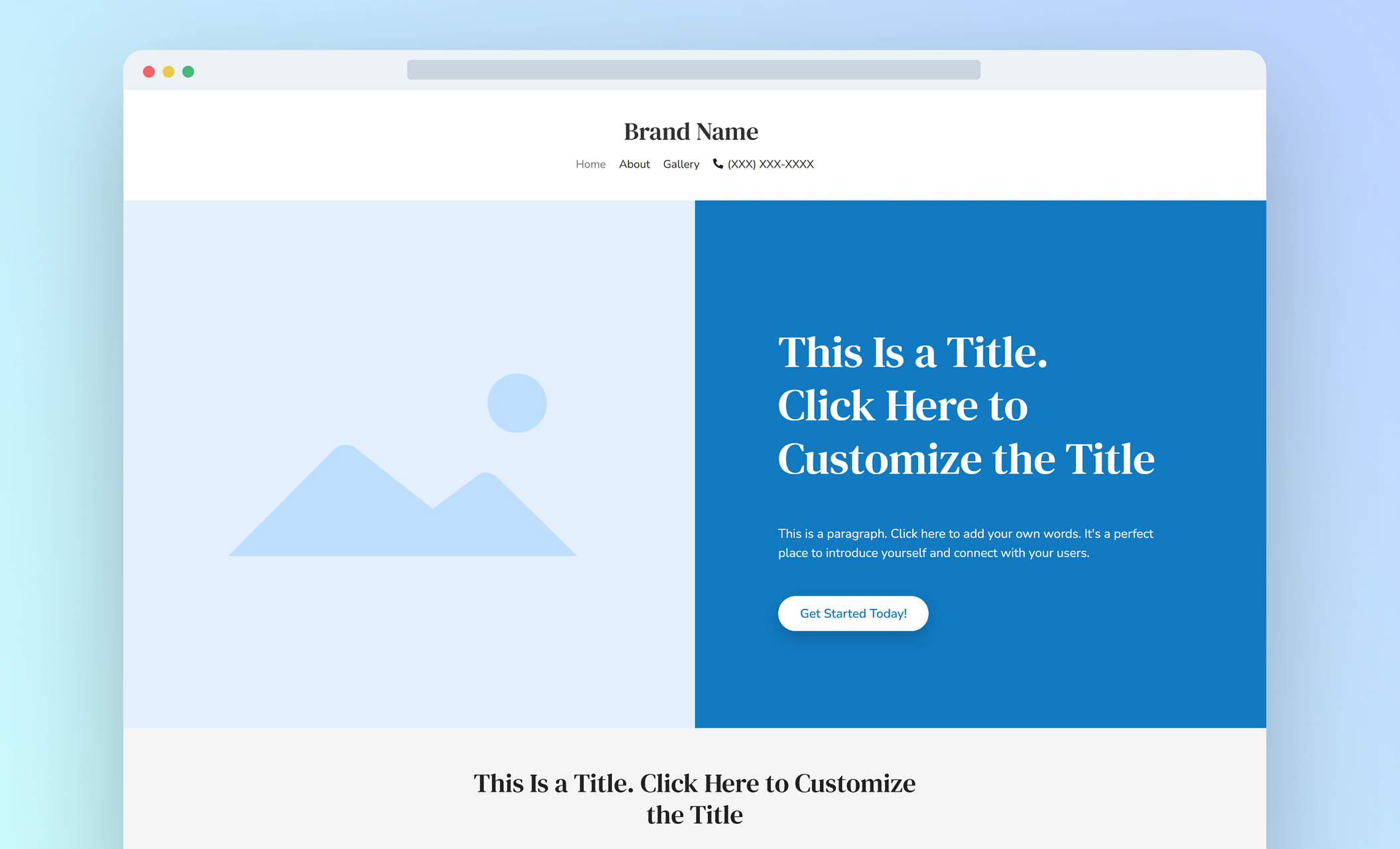 Free Blank Website Templates for Any Business Create a Stunning