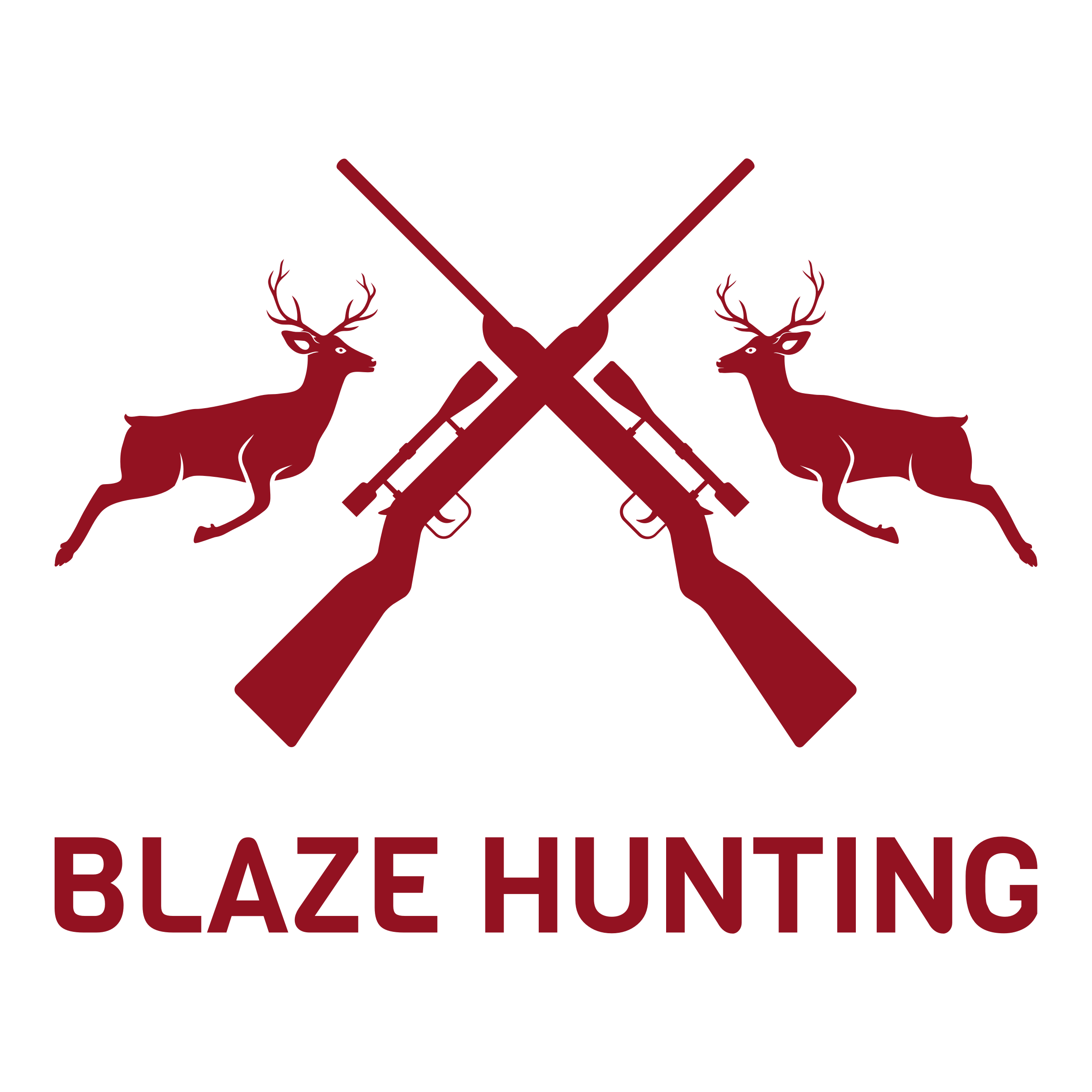 deer hunting logo