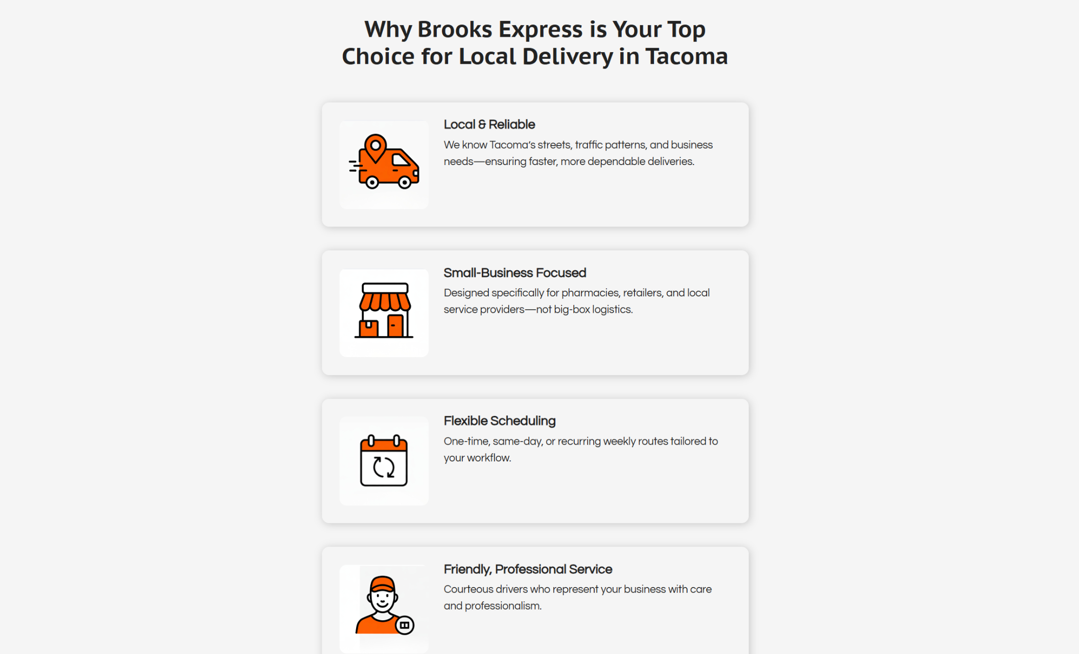 Detail screenshot of website template titled  