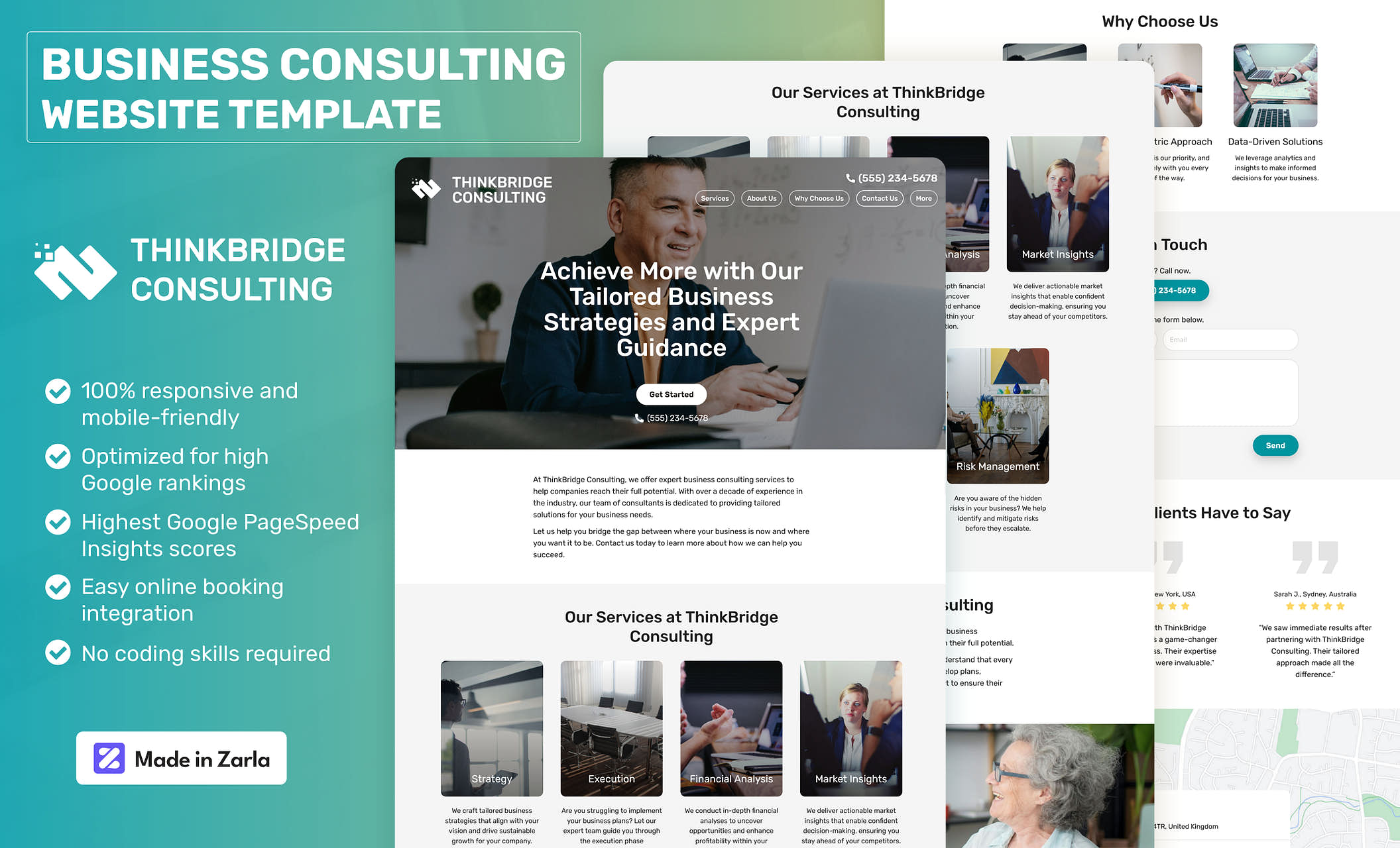 20+ Free Consulting Website Templates for Business Zarla