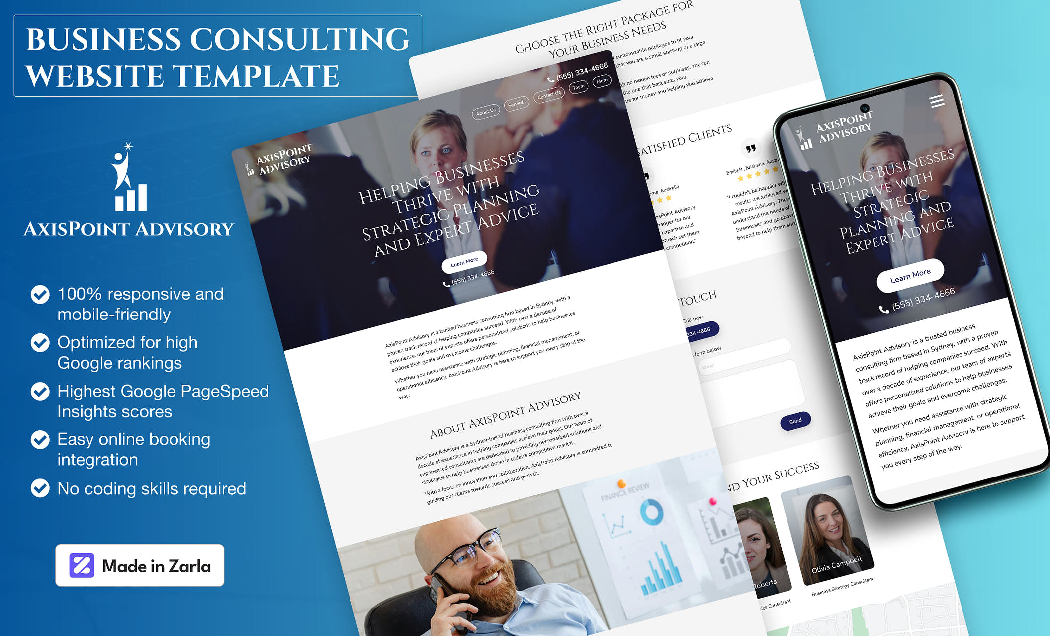 20+ Free Consulting Website Templates for Business Zarla