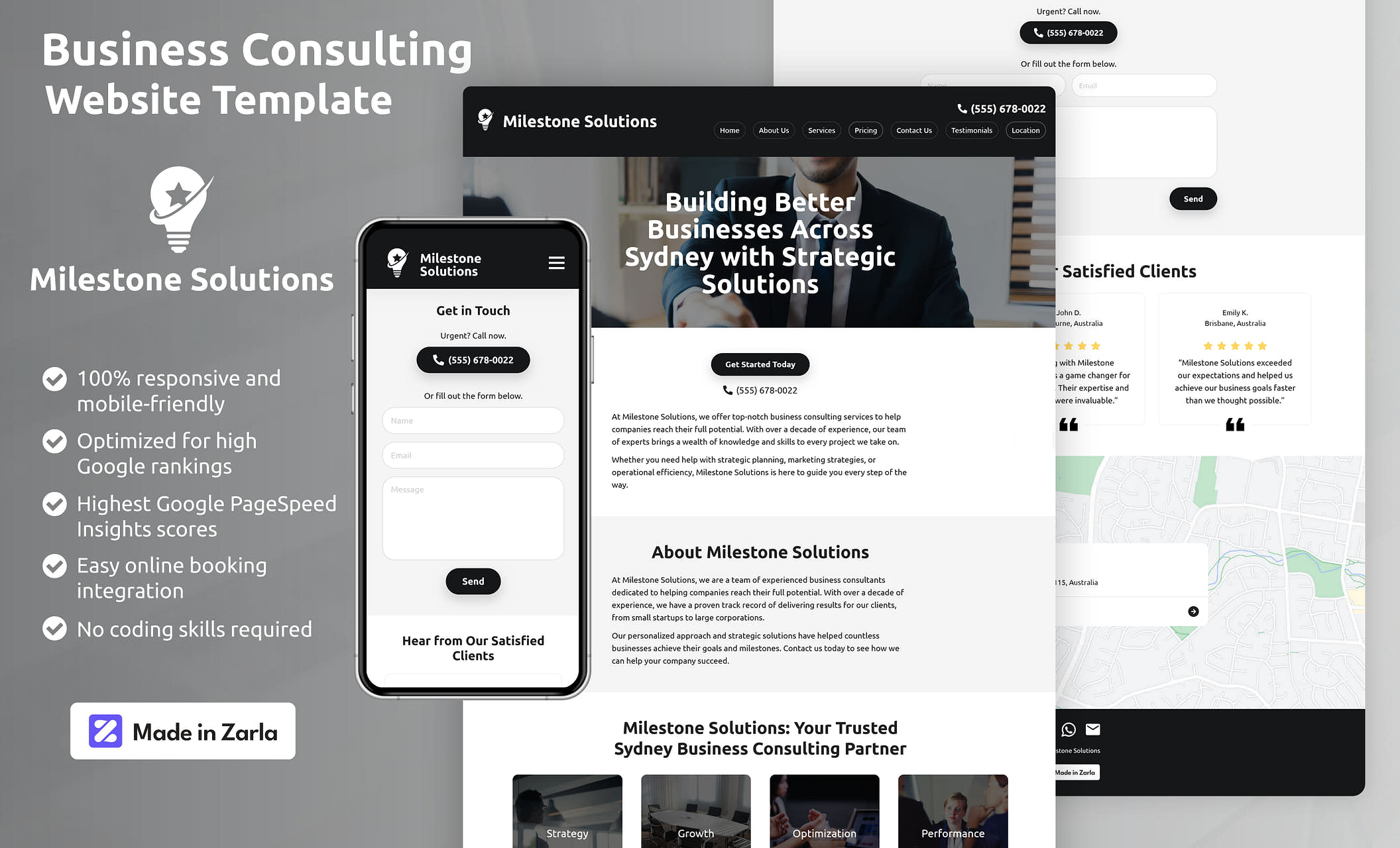 20+ Free Consulting Website Templates for Business Zarla