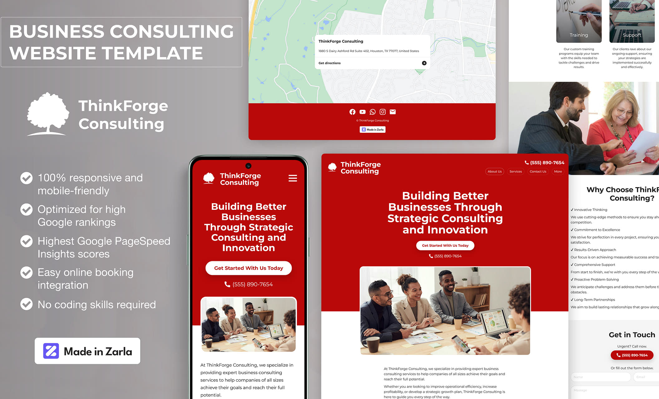 20+ Free Consulting Website Templates for Business Zarla