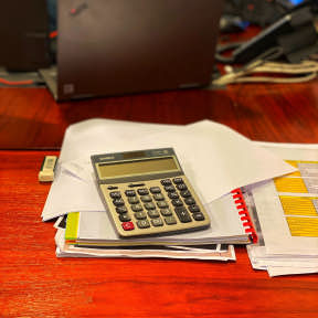 Calculate overhead costs.