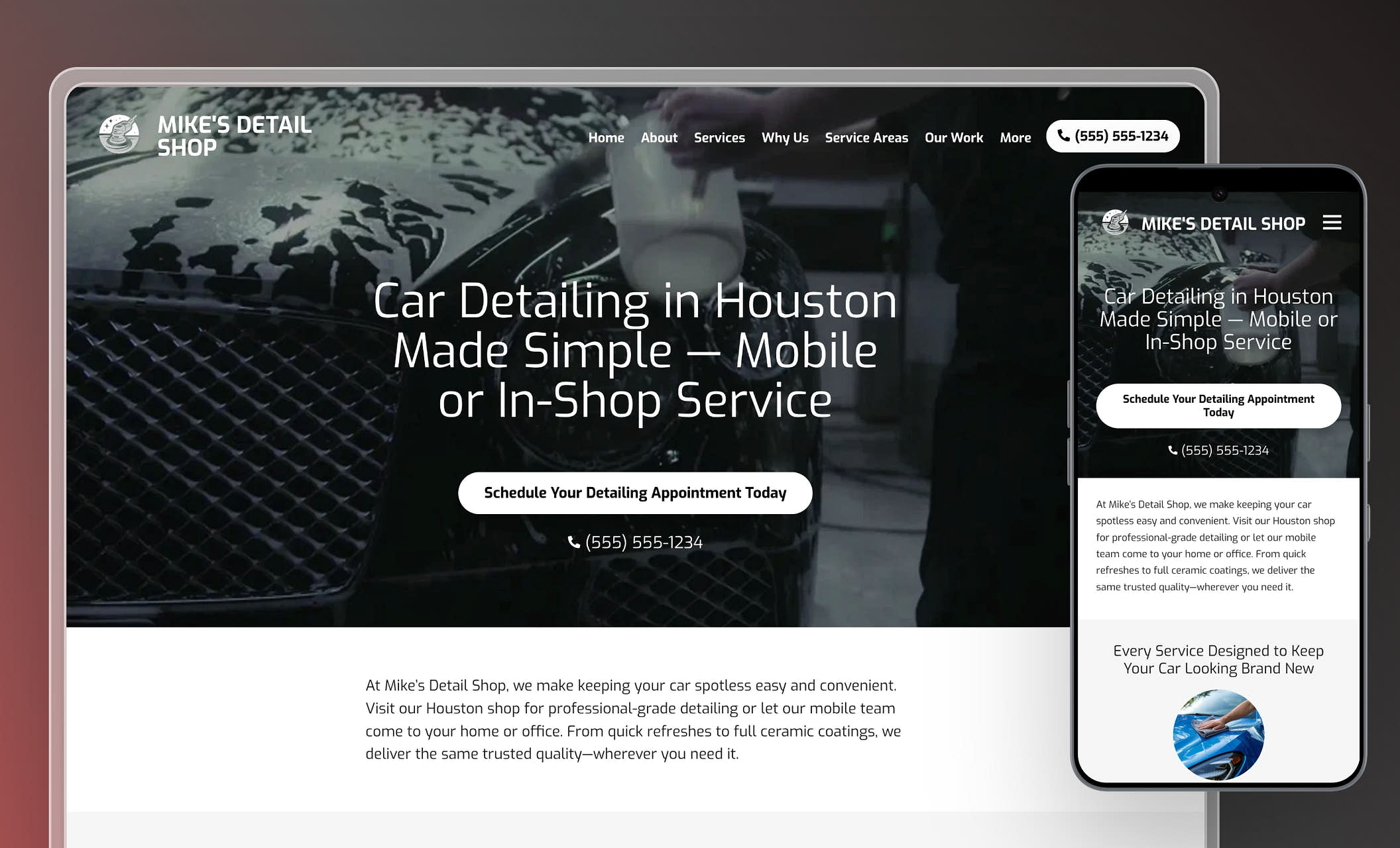 Best Car Detailing Website Templates Custom Designs Zarla
