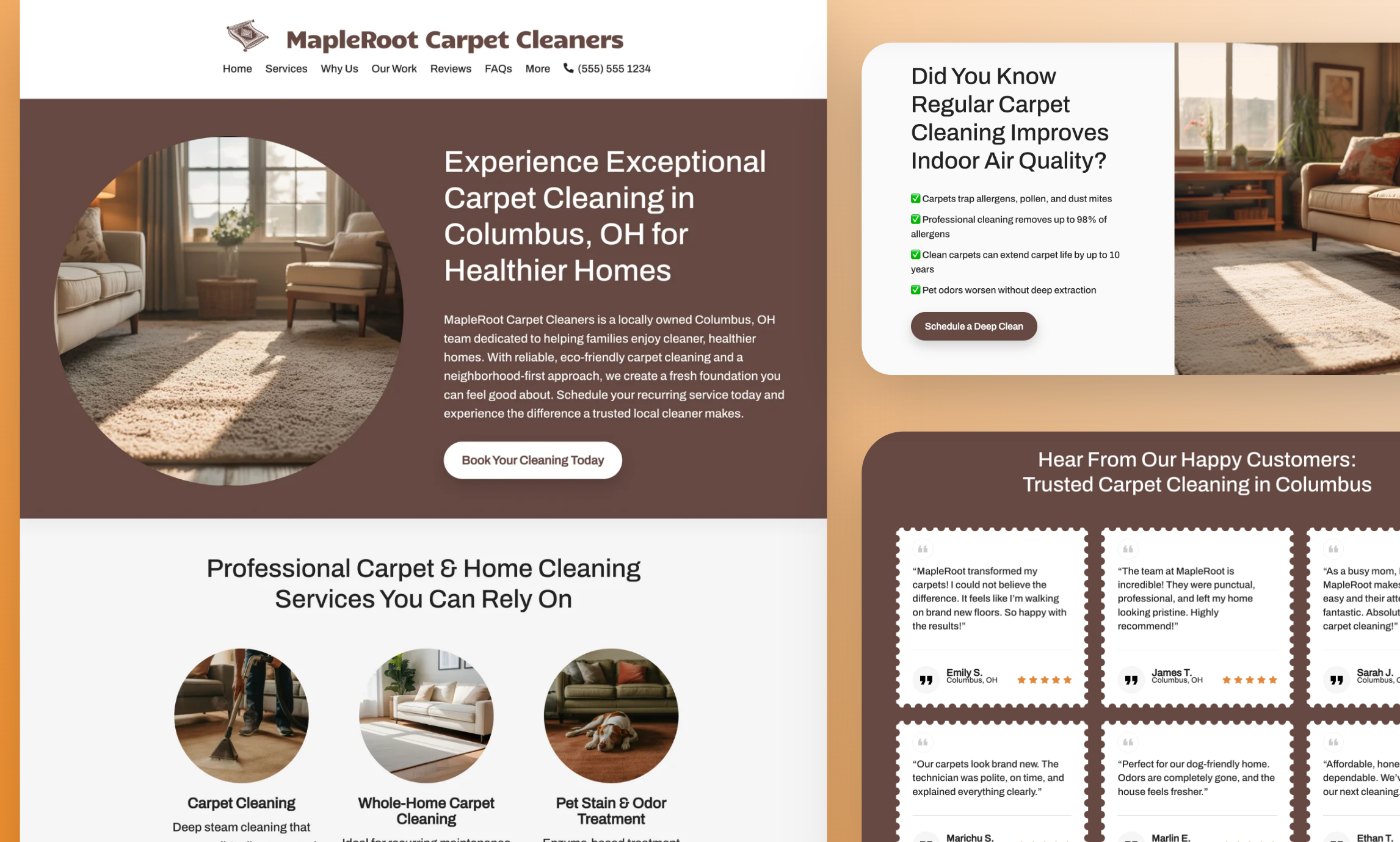 MapleRoot Carpet Cleaners
