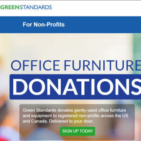 These organizations donate essential furniture and computer equipment to NPOs.