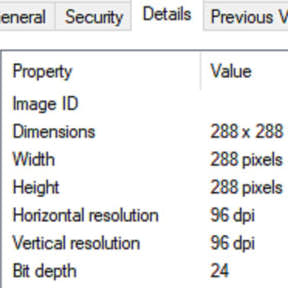 Check your image resolution.