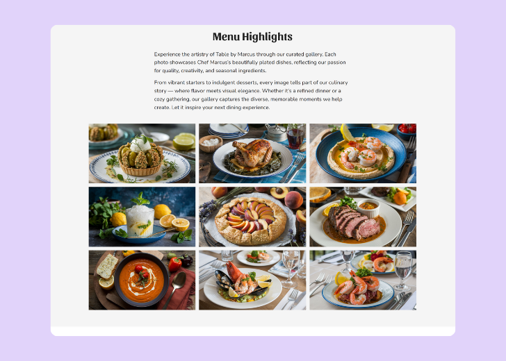 Gallery section titled 'Explore Our Stunning Home Remodeling Projects' with a gallery of 6 images of wooden-themed interior design in a masonry grid layout