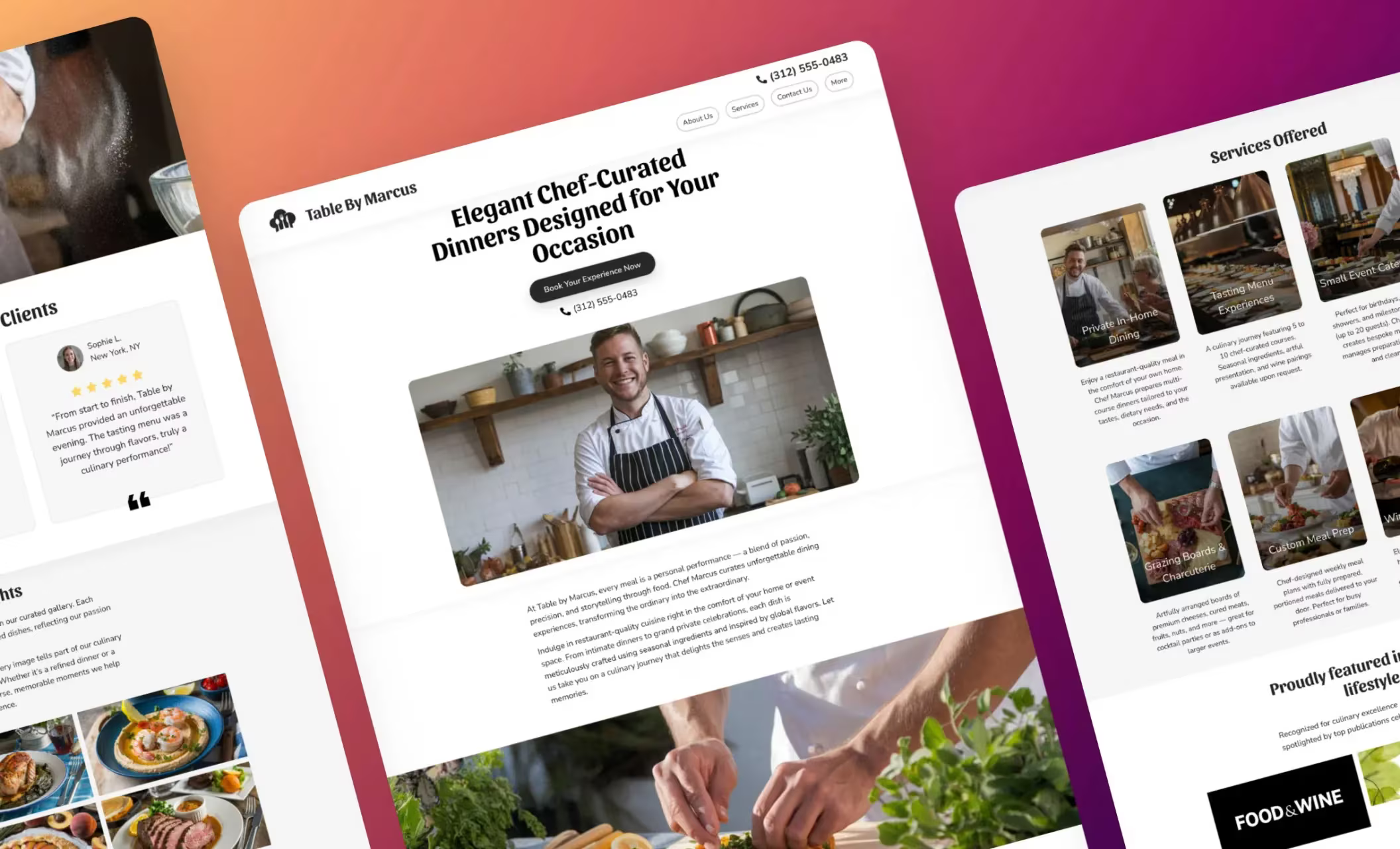 Chef Website Builder