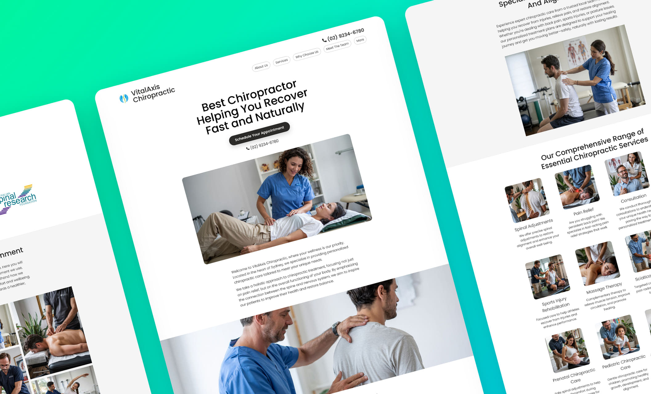 Best Chiropractor Website Templates Custom Designs Zarla