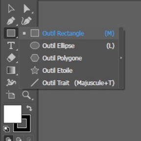 Sélectionnez un outil de forme.