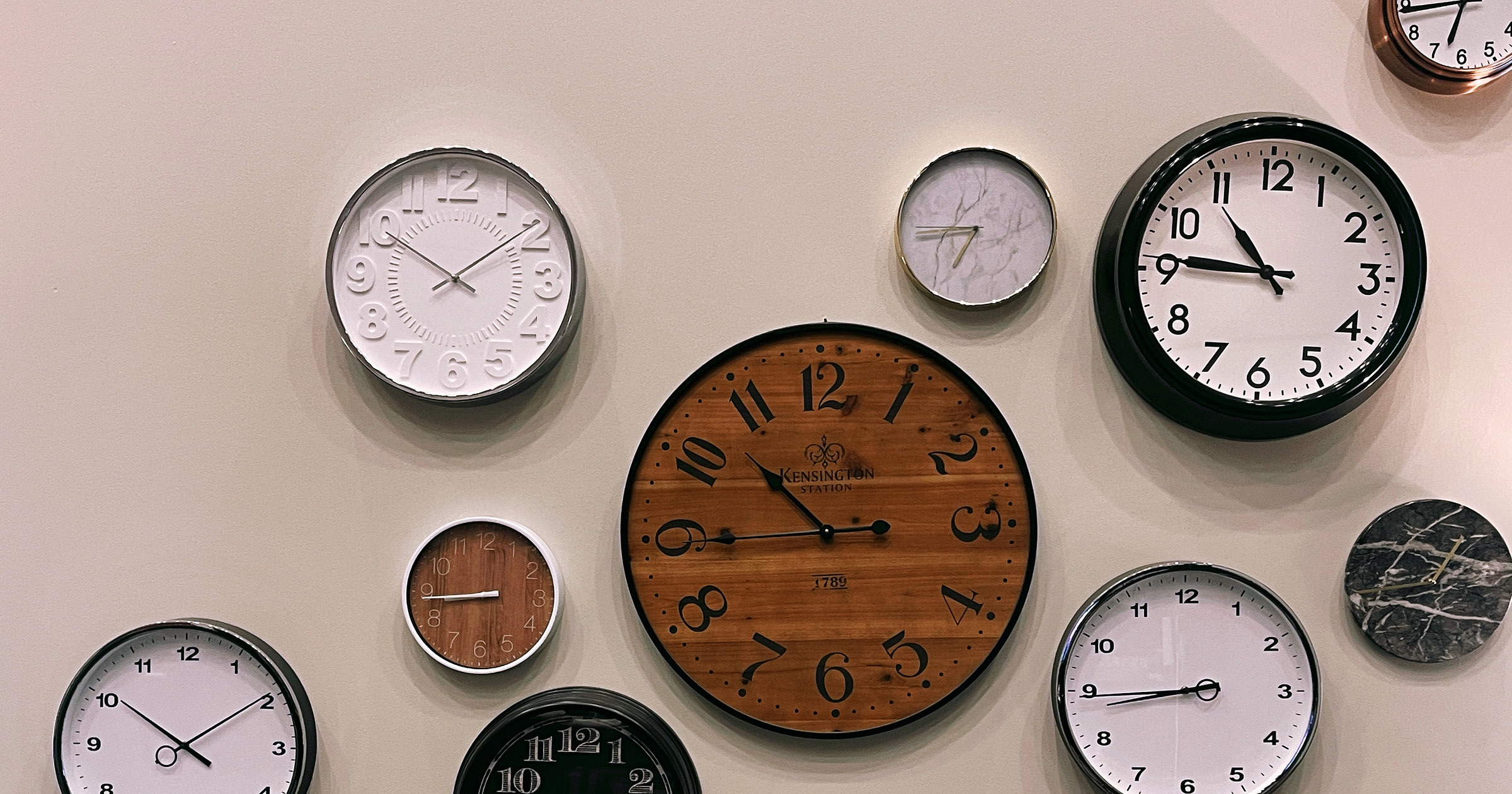 Clock Logos + Free Logo Maker