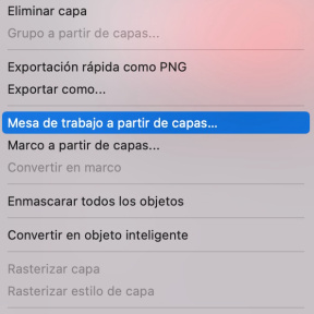 Configurar mesas de trabajo.
