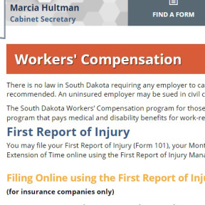 Consider getting workers' compensation insurance.