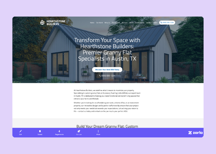 Screenshot of Zarla Editor's UI for selecting fonts and color palettes and uploading custom images