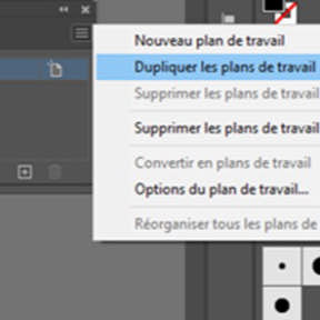 Créez des "Plans de travail".