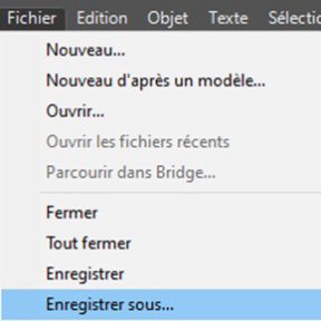 Créez un fichier de sauvegarde.